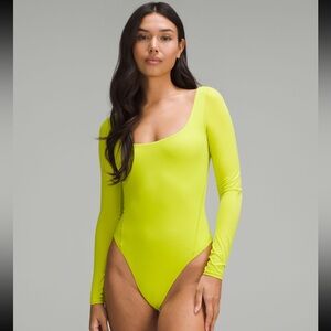 Lululemon Nulu Neon Bodysuit
